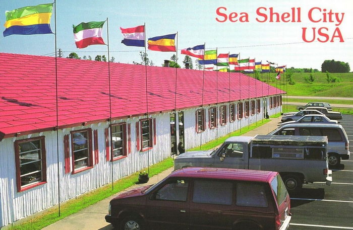 Seashell City - Vintage Postcard (newer photo)